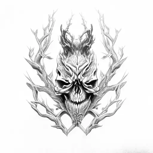 Leshen Woody Skull