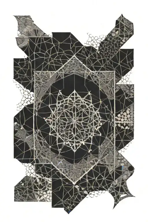 Fine Line Geometric Christian