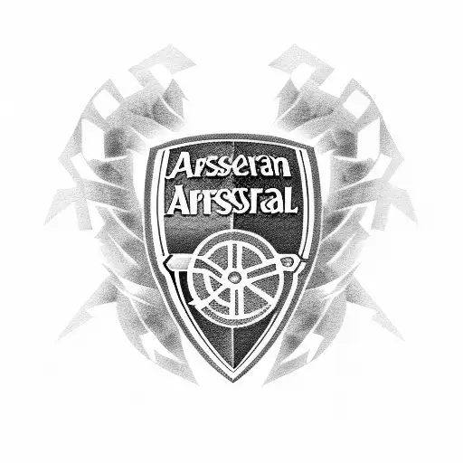 Arsenal Football Club Tatto Designs