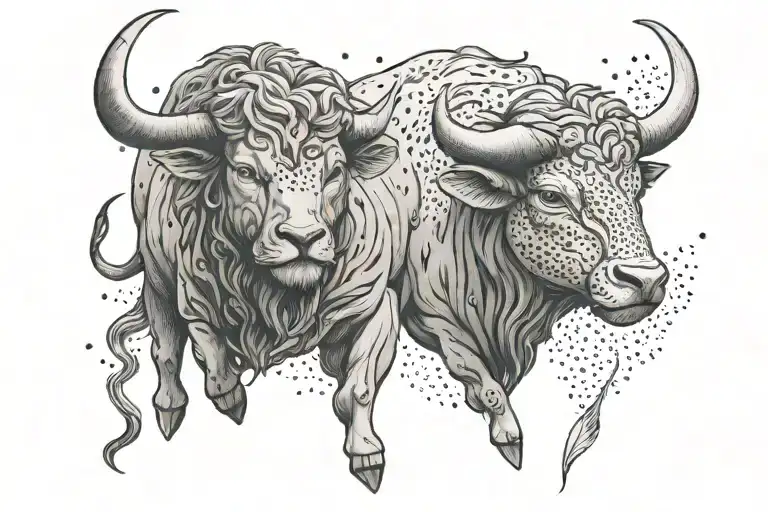 Leo And Taurus Mixed