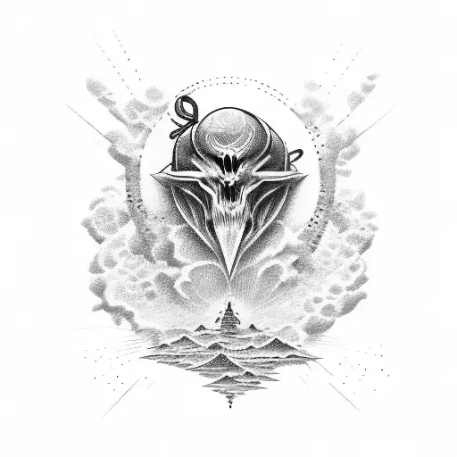 God Is Greater Than Up And Down Symbol