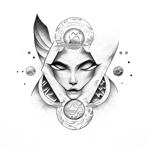 Rock Sun And Moon Feminine