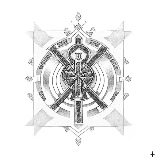 St Georges Icon Christian Orthodox Cross Russian Army Amblem