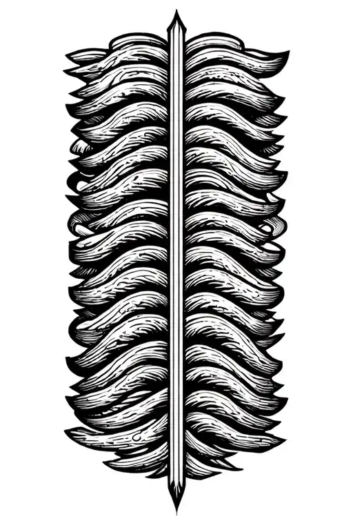 Lines Waves With Greek Key Arm Band Worked