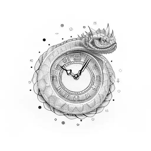 Ouroboros Clock