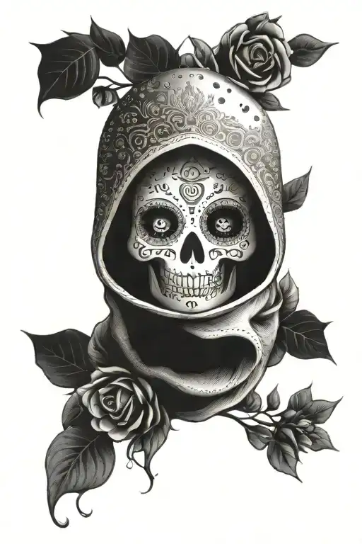 Skull Matryoshka Doll
