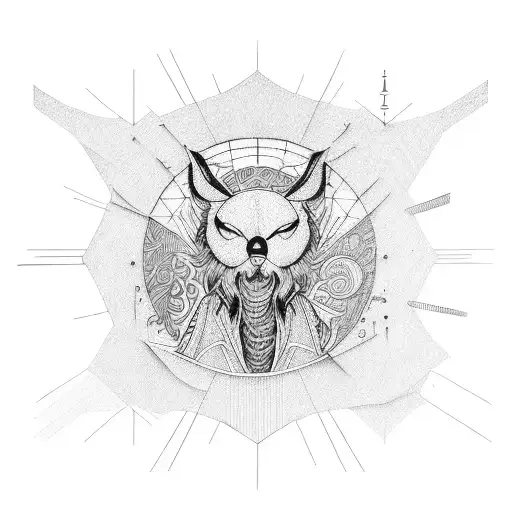 A Straight Line With Designs In It