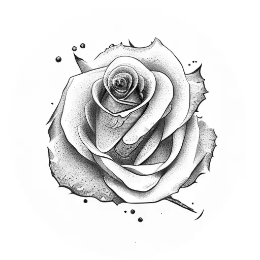 A Rose With The Word Neus