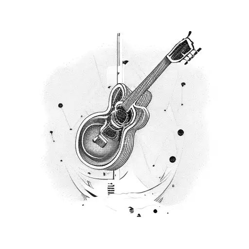 Guitar And Microphone