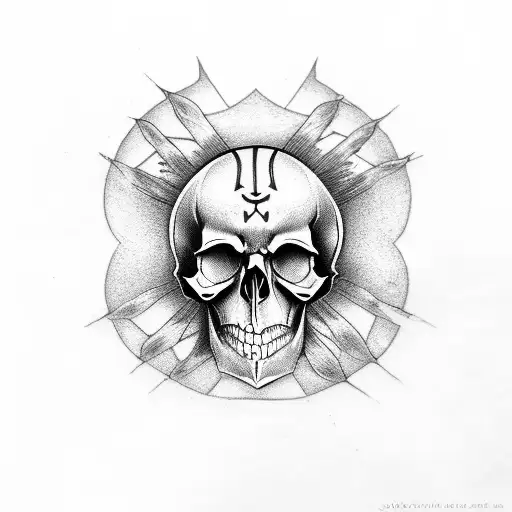 Skull Indian Evil