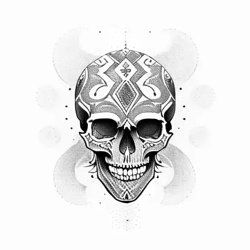 Indian Skull Evil