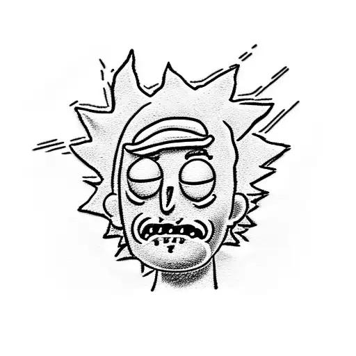 Rick And Morty On The Beach