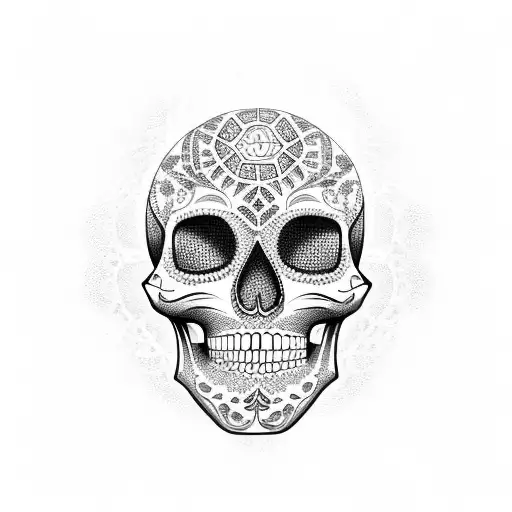 Mexican Skull Mandala