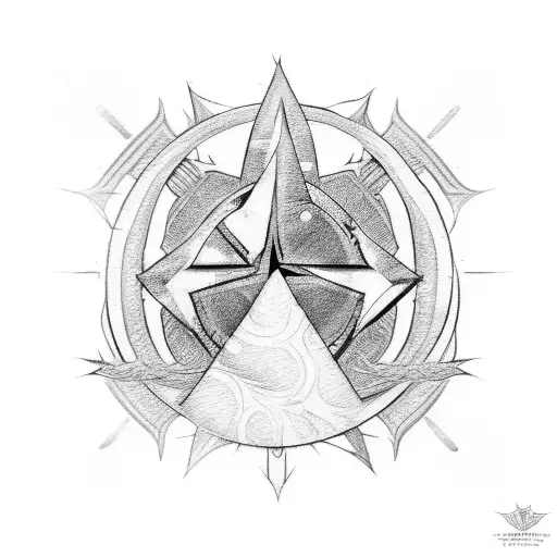 Red Star With Text Saying Heavy Metal Lover