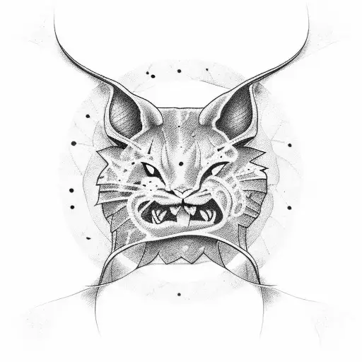 Texas State Outline With Catfish In The Middle