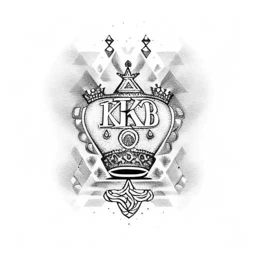 Alpha Kappa Alpha And A Crown