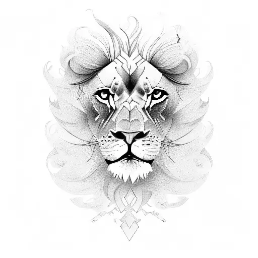 Half A Aires And Half A Lion