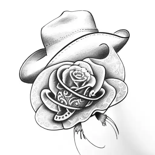 Cowboy Hat And Boots