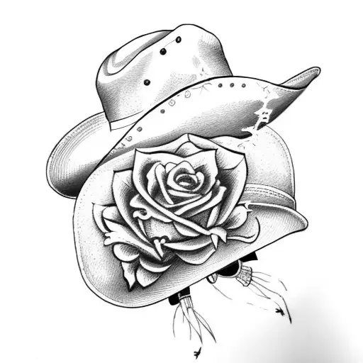 Cowboy Hat And Boots