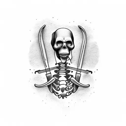 Grim Reaper As A Music Note