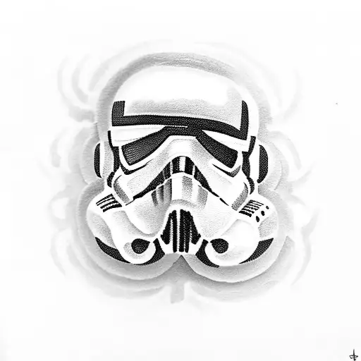 Stormtrooper And Skull