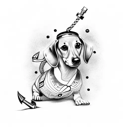 Wiener Dog As An Anchor