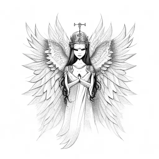 Angel King Clock