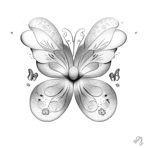 Floral With Butterflies