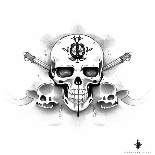 Jolly Roger With Brotherhood