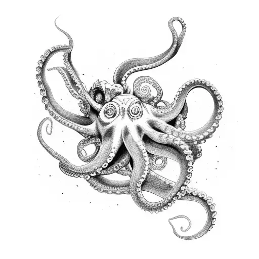 Kracken Octopus Thigh High