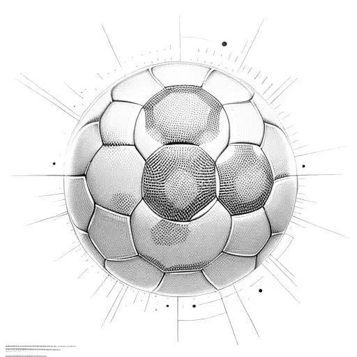 Soccer Ball With Number 10