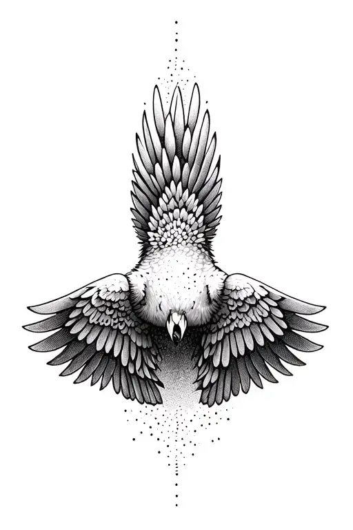 Just Wings Spread Wide