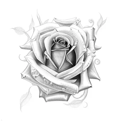 Rose Bouqet With Snake