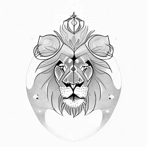 Lion With Deman