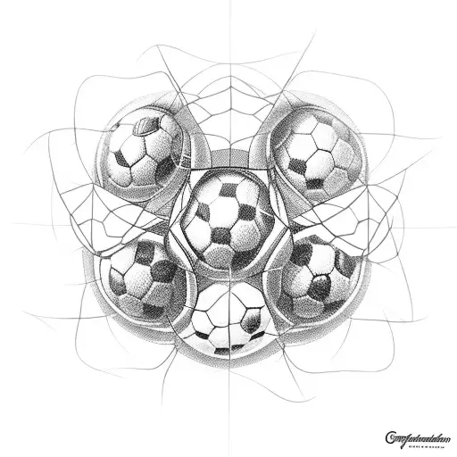 Grandfather And Grandson Soccer