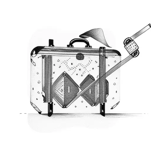 Travel Suitcase With Gym Equipment