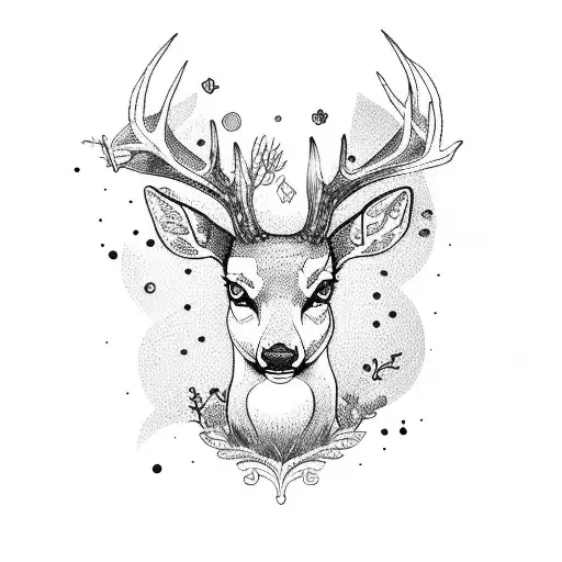 Deer And River