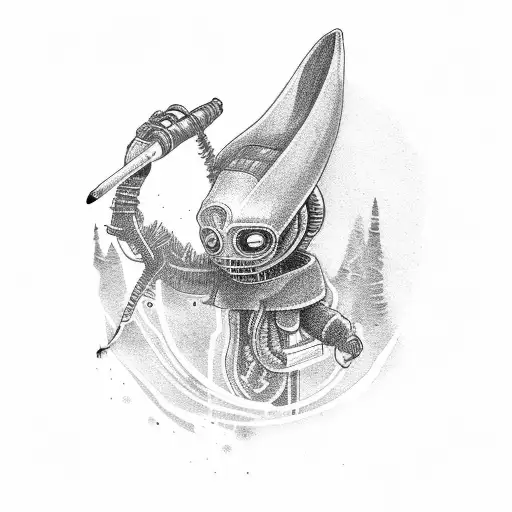 Gamer Alien Smoking Bong