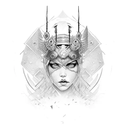 Warrior Woman Ms Ribbon