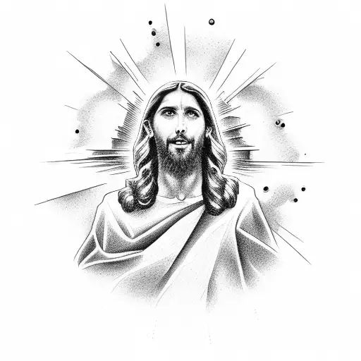 Jesus In The Heavens