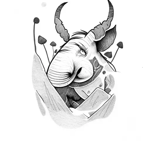 Black And White Eeyore