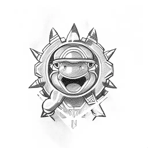 Arm Sleeve With Power Rangers Ninja Turtles Super Mario Pikachu Rick And Morty