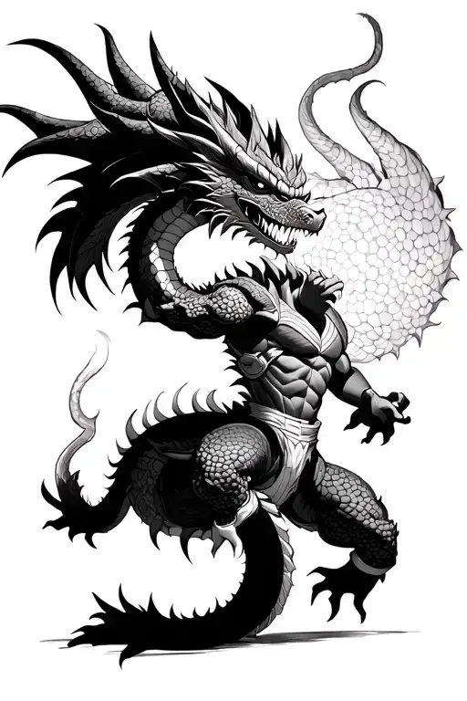 Shenlong Dragon Ball Z Full Body Charging