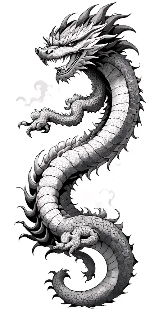 Shenlong Dragon Ball Z Clouds