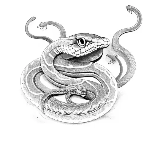 Snake With Semicolon