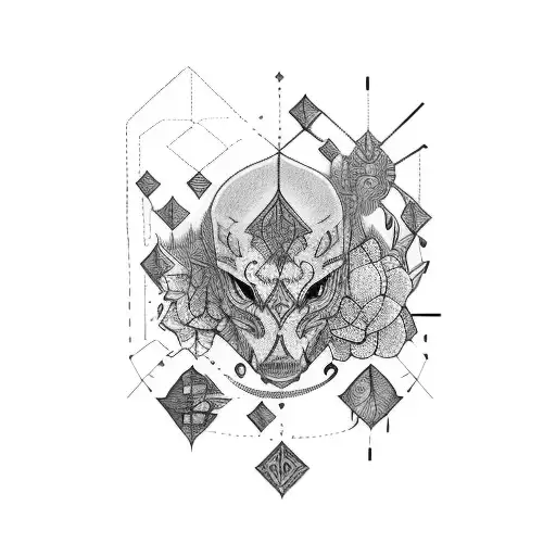 Creative Tattoo For Shoulder