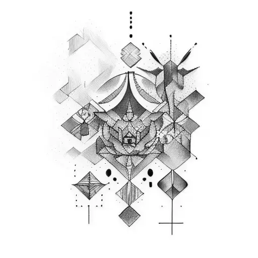 Creative Tattoo For Shoulder