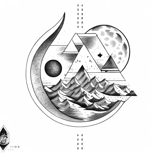 Moon Triangle Scorpio Night