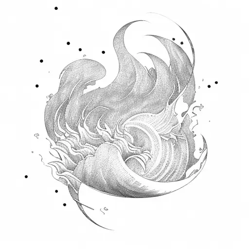 Twenty Seven With Waves And Sun