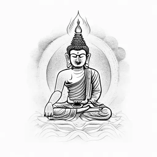 Buddha And God Shiva